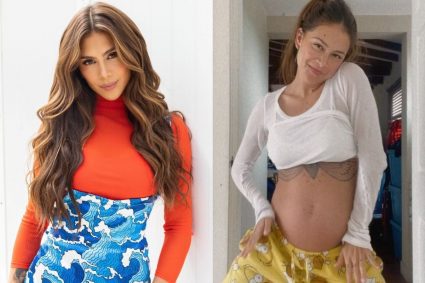 Greeicy disfruta de su embarazo bailando al ritmo de «El Meneito»