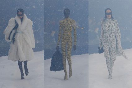 Balenciaga convirtió su desfile en un alegato contra los ataques de Rusia a Ucrania