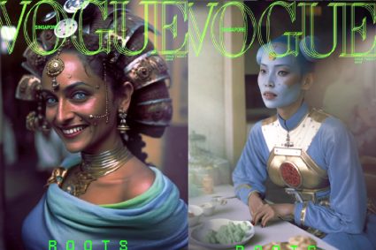 Vogue Singapur apuesta por modelos creadas por IA para la portada de marzo