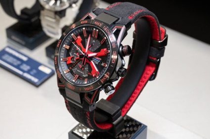 Edifice presenta nuevo modelo en colaboración con Honda