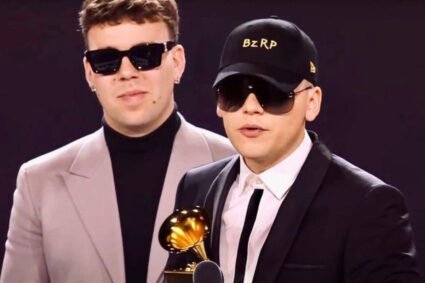 Quevedo y Bizarrap se llevan el premio a Mejor Canción Urbana en los Latin Grammy
