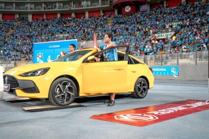 MG Motor revoluciona la experiencia deportiva con el “Palco Panorámico MG” en la Tarde Celeste de Sporting Cristal