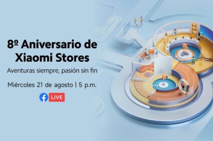 Xiaomi sigue celebrando el 8vo Aniversario de las Xiaomi Stores con promociones especiales en sus productos estrella