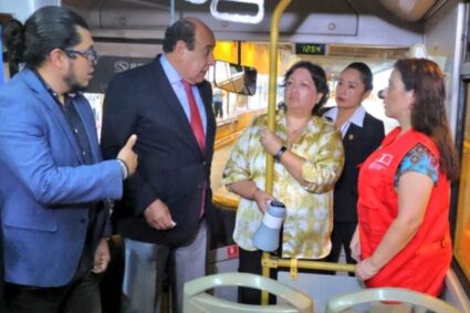 Ministra de la Mujer y Poblaciones Vulnerables rechaza el acoso sexual en el Metropolitano