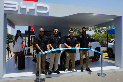BYD inaugura nuevo espacio de electromovilidad en el Boulevard de Asia