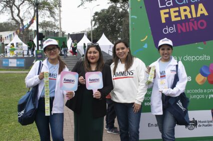 AMMENS participó en masivo evento por el Día del Niño