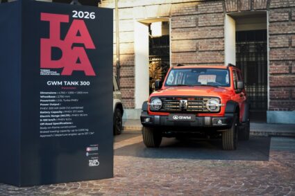 GWM gana dos premios TADA 2026 por su innovación y diseño en Turín