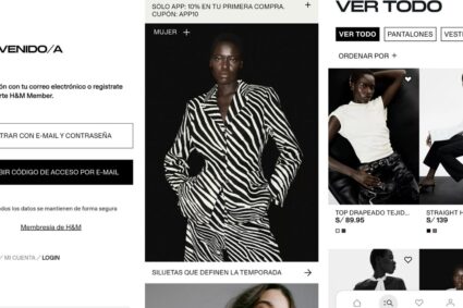 H&M lanza su app en Perú con beneficios exclusivos y compras personalizadas