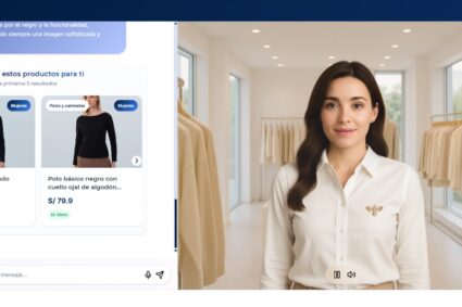Innovación y moda: Así es Vanessa, la primera asesora de moda virtual con rostro humano de América Latina