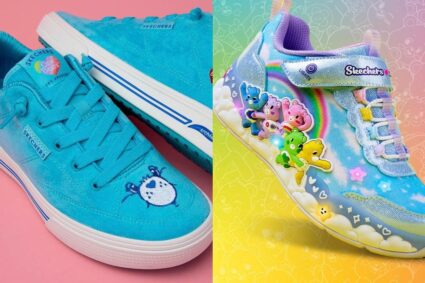 Skechers y Care Bears lanzan nueva colección de zapatillas para mujeres y niños